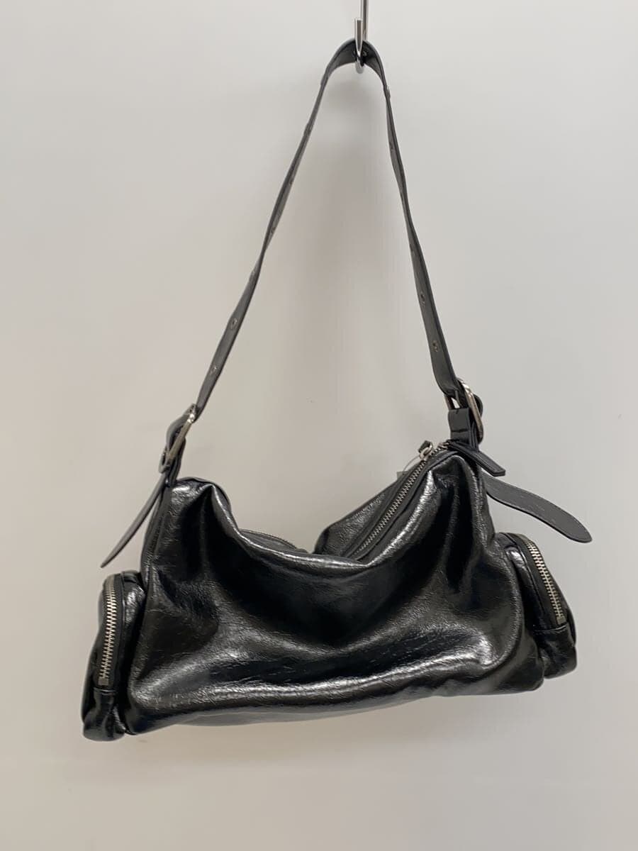 JEANASIS Shoulder Bag Faux Leather BLK Solid JS081578PD 3