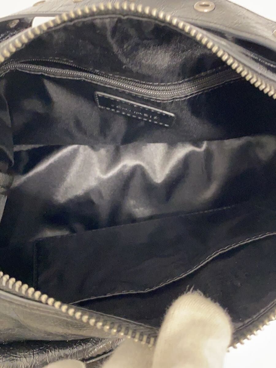 JEANASIS Shoulder Bag Faux Leather BLK Solid JS081578PD 6