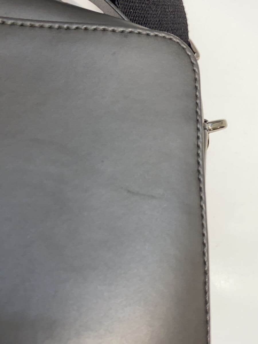 VALENTINO GARAVANI Shoulder Bag Leather BLK Crossbody Bag VLTN Stain 7