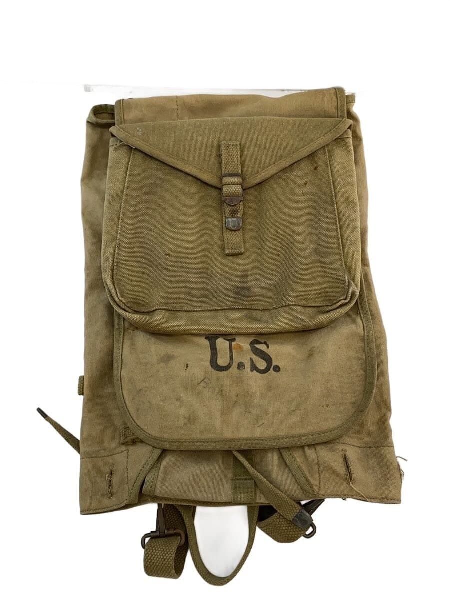 US.ARMY40s M1928 Haber Pack Shoulder Bag Cotton KHK Solid