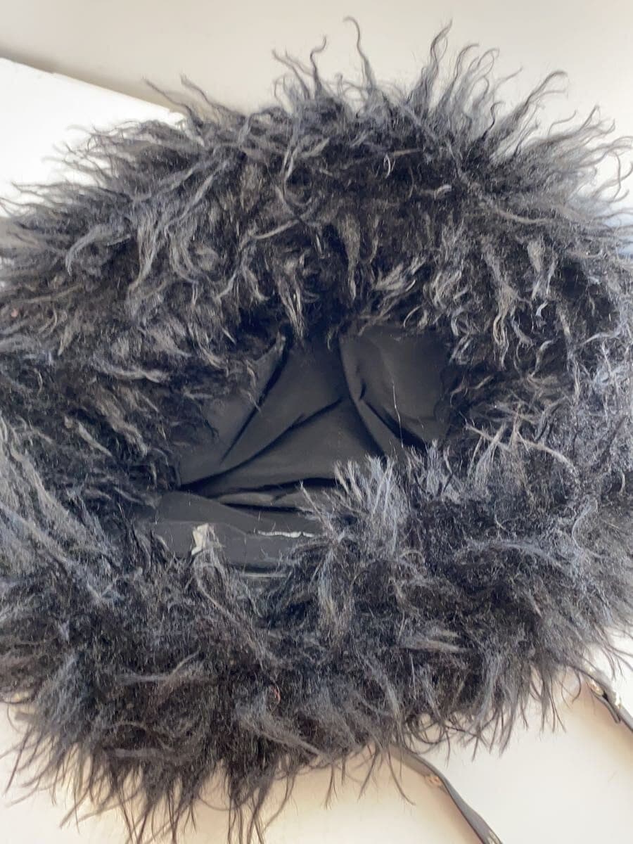 HYSTERIC GLAMOUR Bag Wool BLK Solid 01253QB01 4