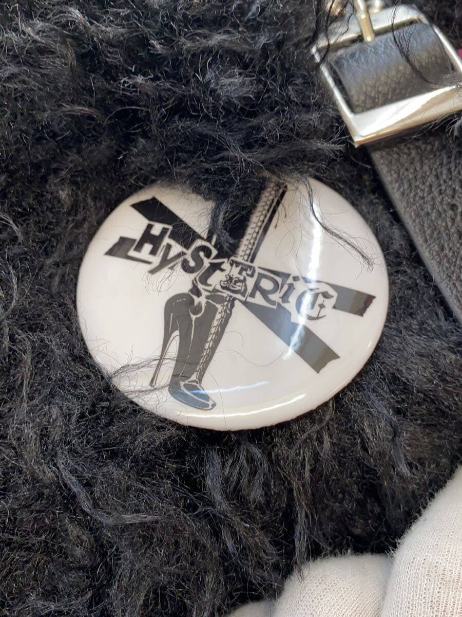 HYSTERIC GLAMOUR Bag Wool BLK Solid 01253QB01 5