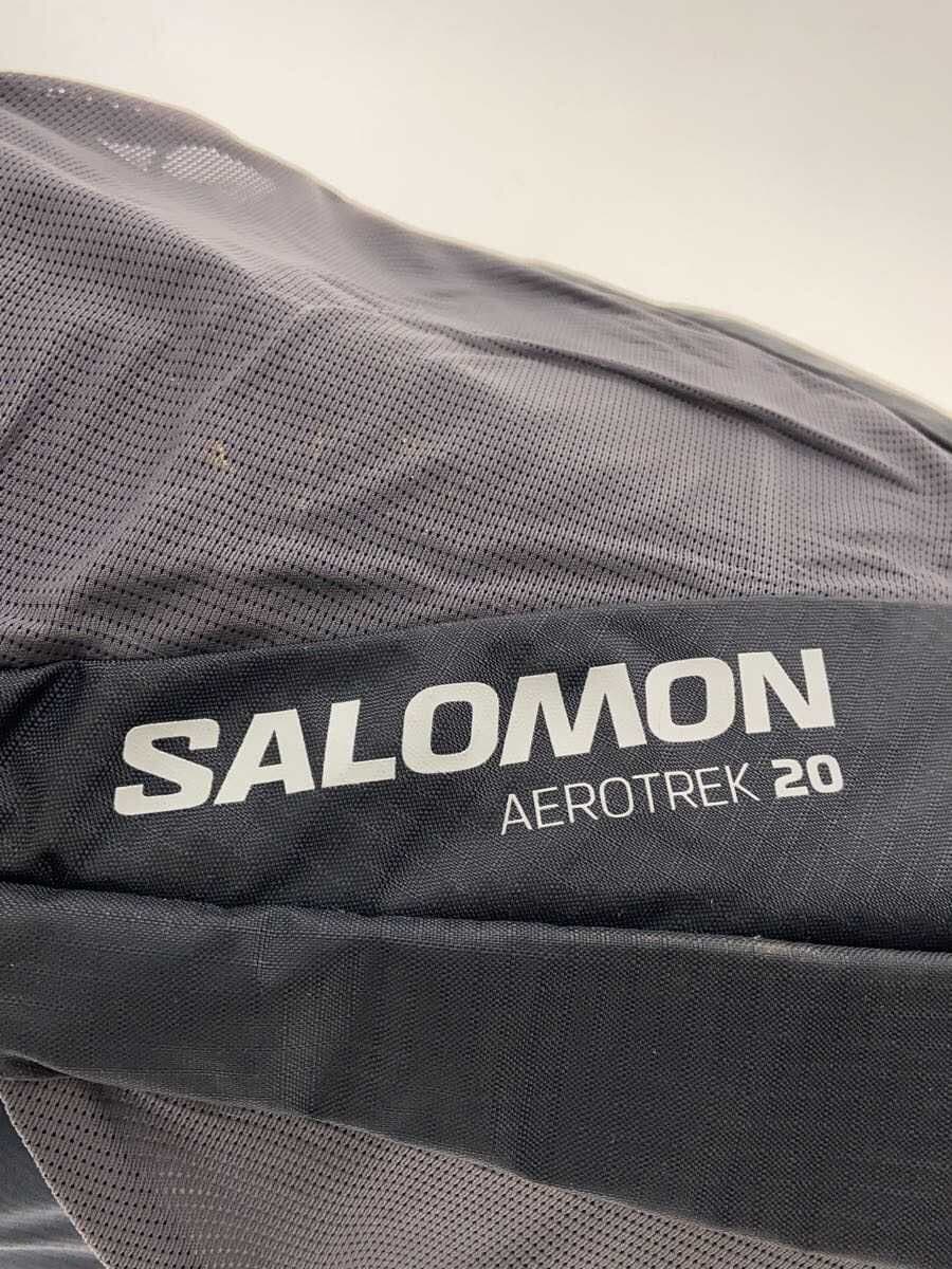 salomon AEROTREK 20 Backpack Nylon Gray With Stain 5