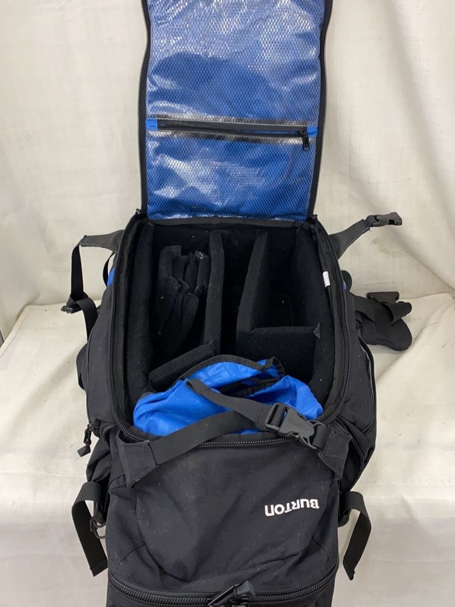 BURTON backpack -- camera bag peeling at the bottom faded black 6