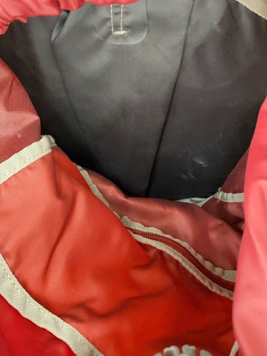 Osprey backpack -- Red Aether 70 Color fading 6