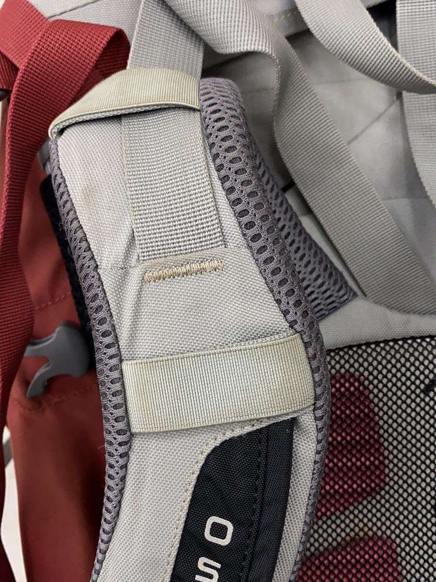 Osprey backpack -- Red Aether 70 Color fading 9