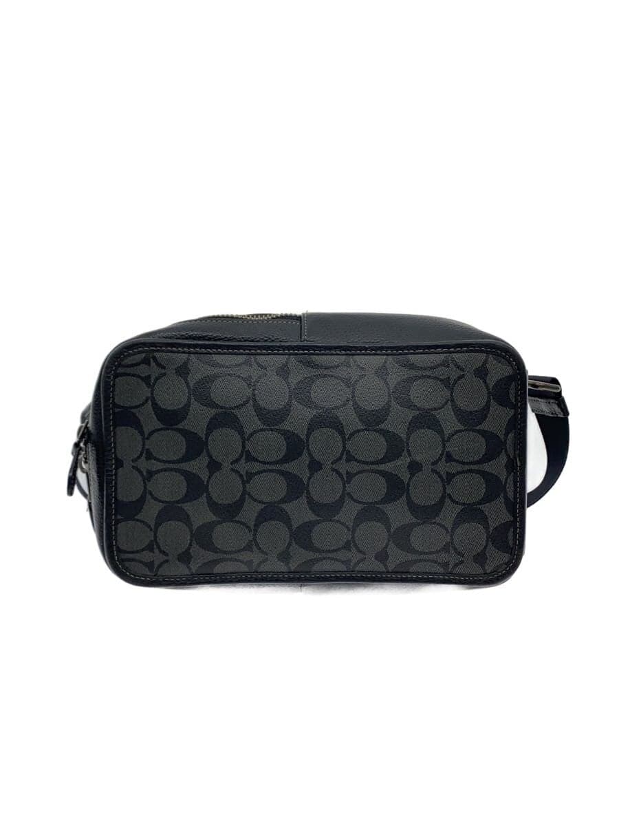 COACH Sullivan Signature Body Bag Waist Bag PVC BLK All Over Pattern