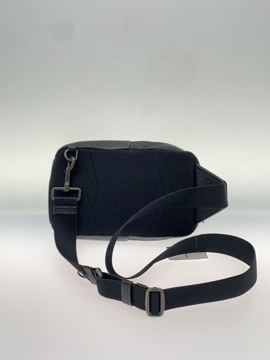 COACH Sullivan Signature Body Bag Waist Bag PVC BLK All Over Pattern 3