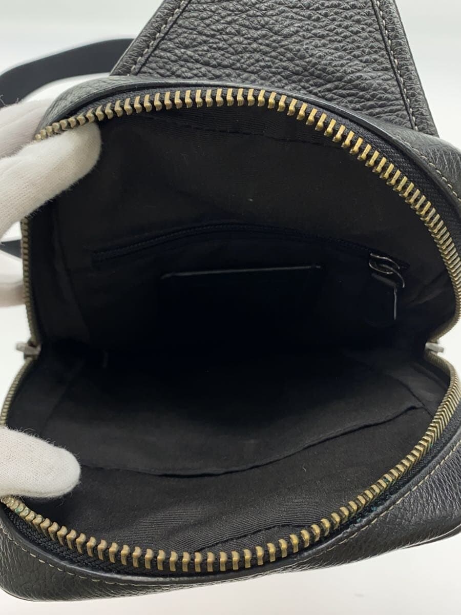 COACH Sullivan Signature Body Bag Waist Bag PVC BLK All Over Pattern 6