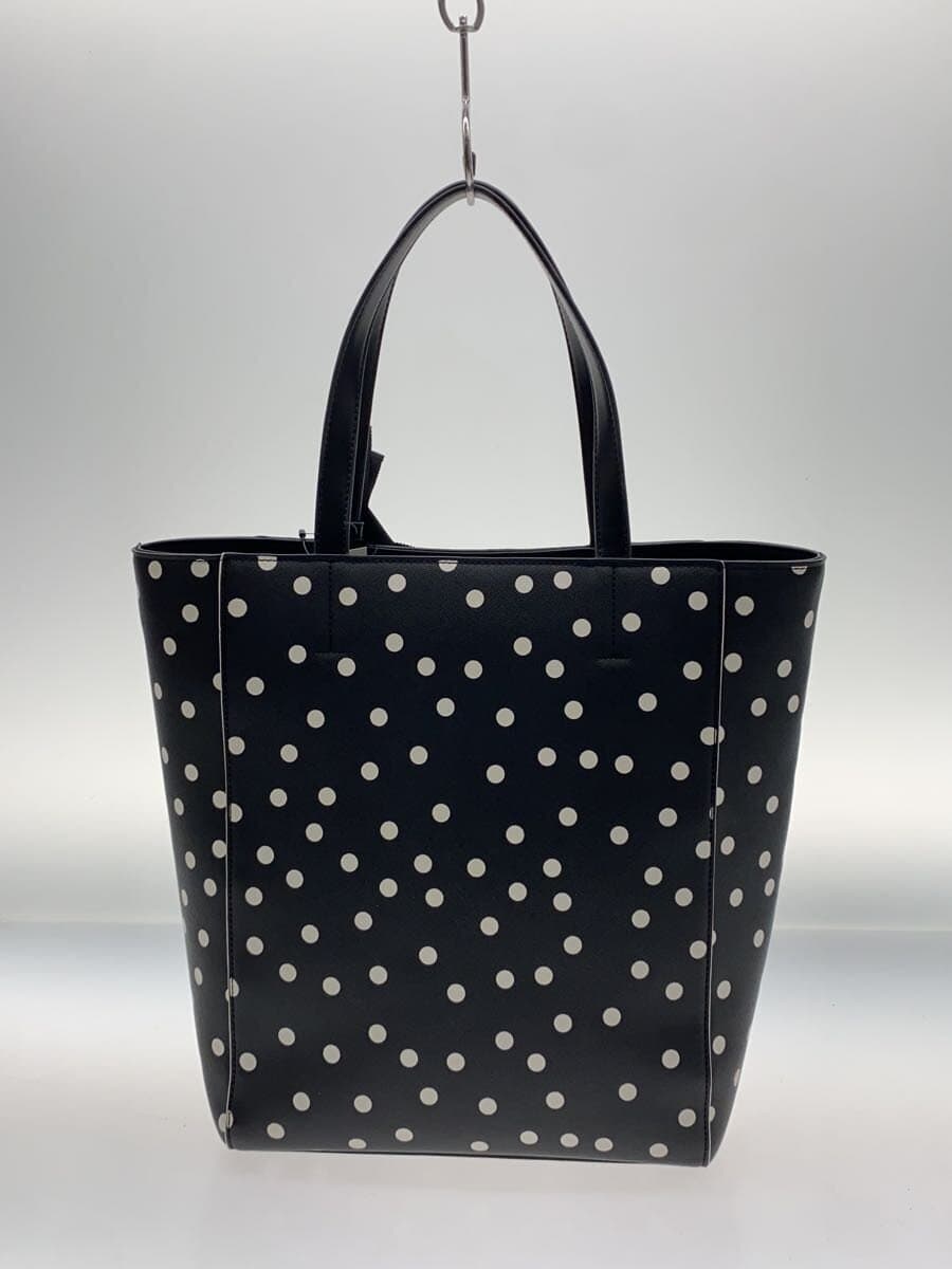 TO BE CHIC Tote Bag PVC BLK Dot 3