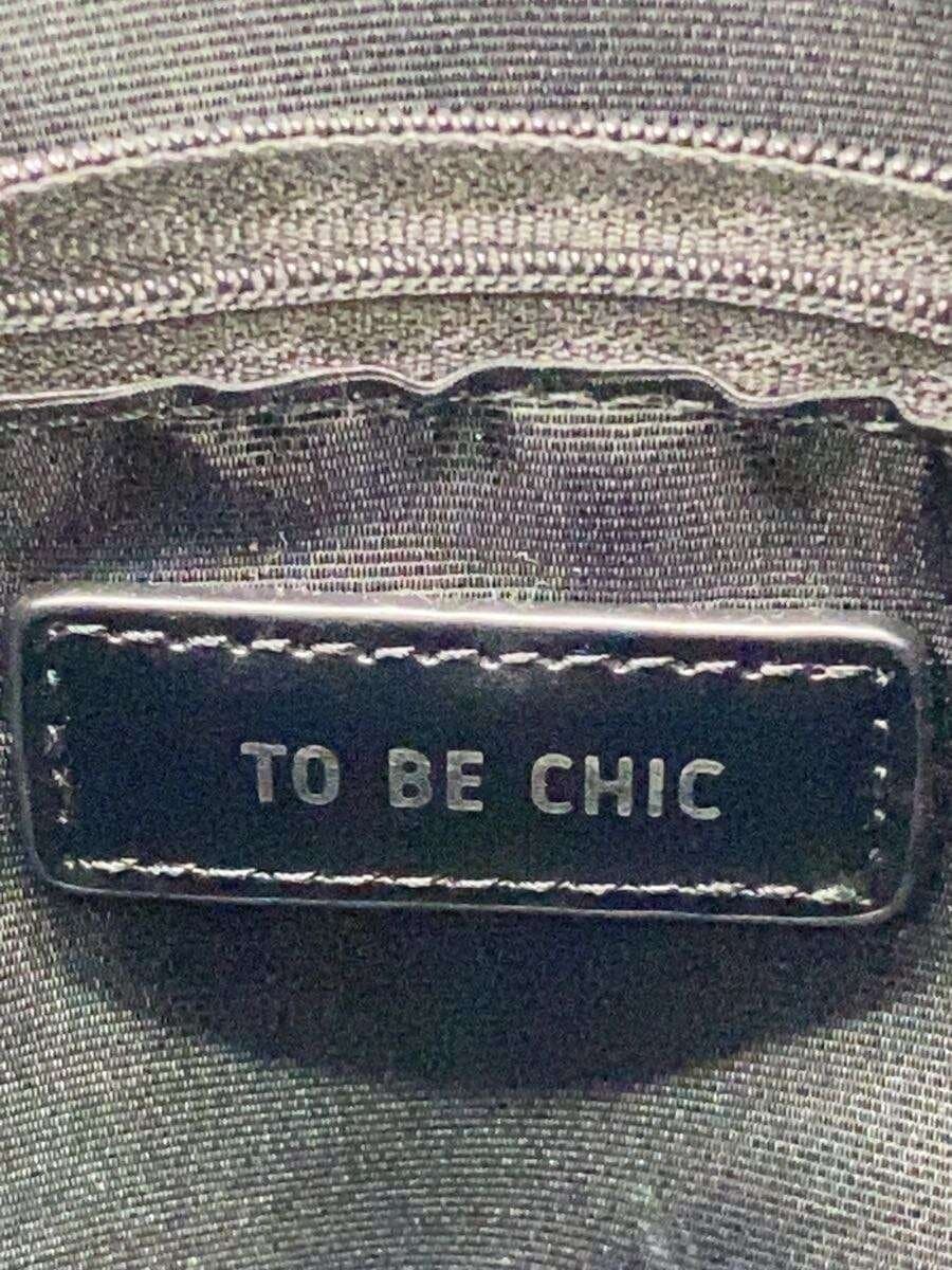 TO BE CHIC Tote Bag PVC BLK Dot 5