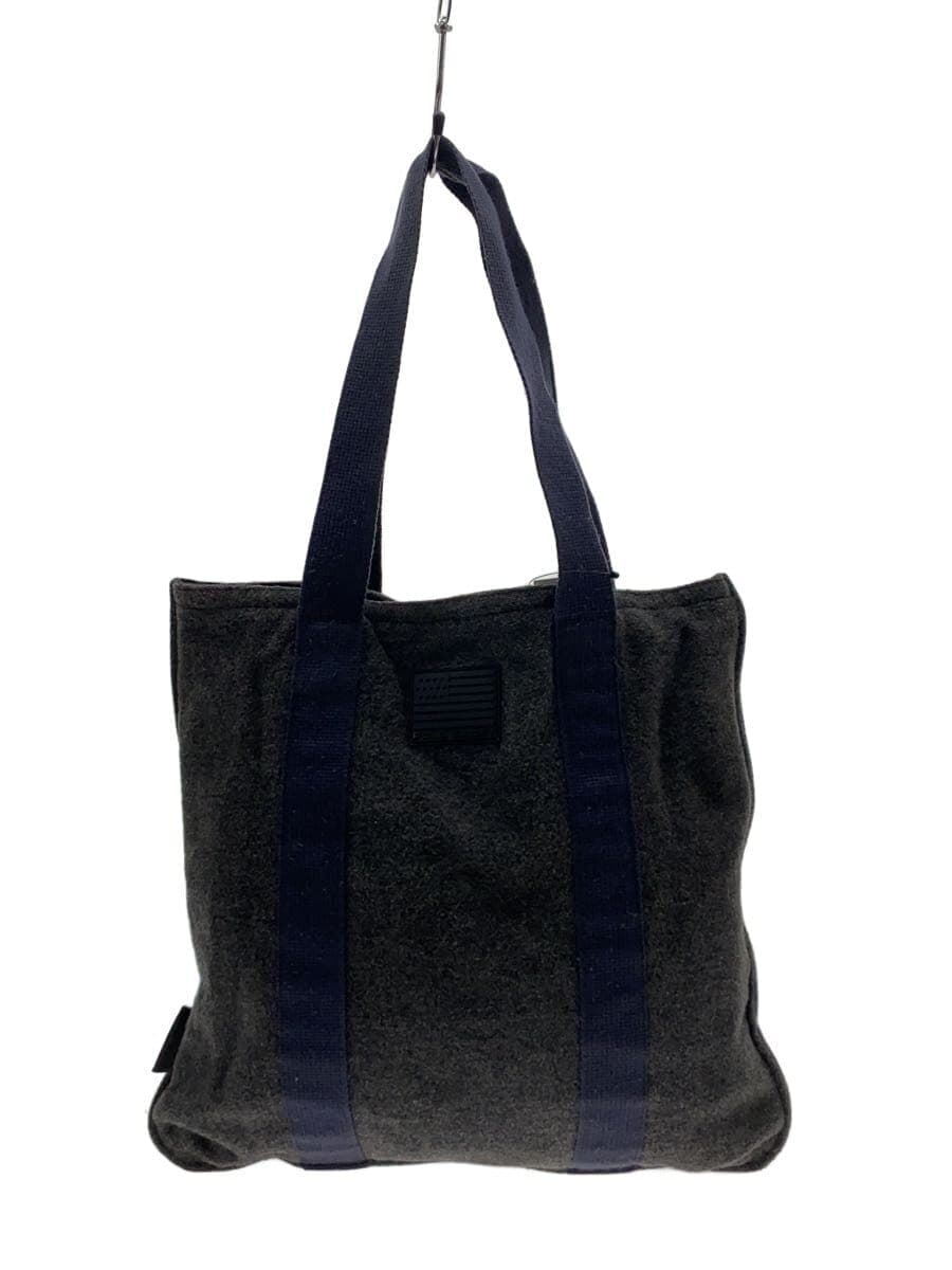 POLO SPORT Tote Bag Wool GRY Solid