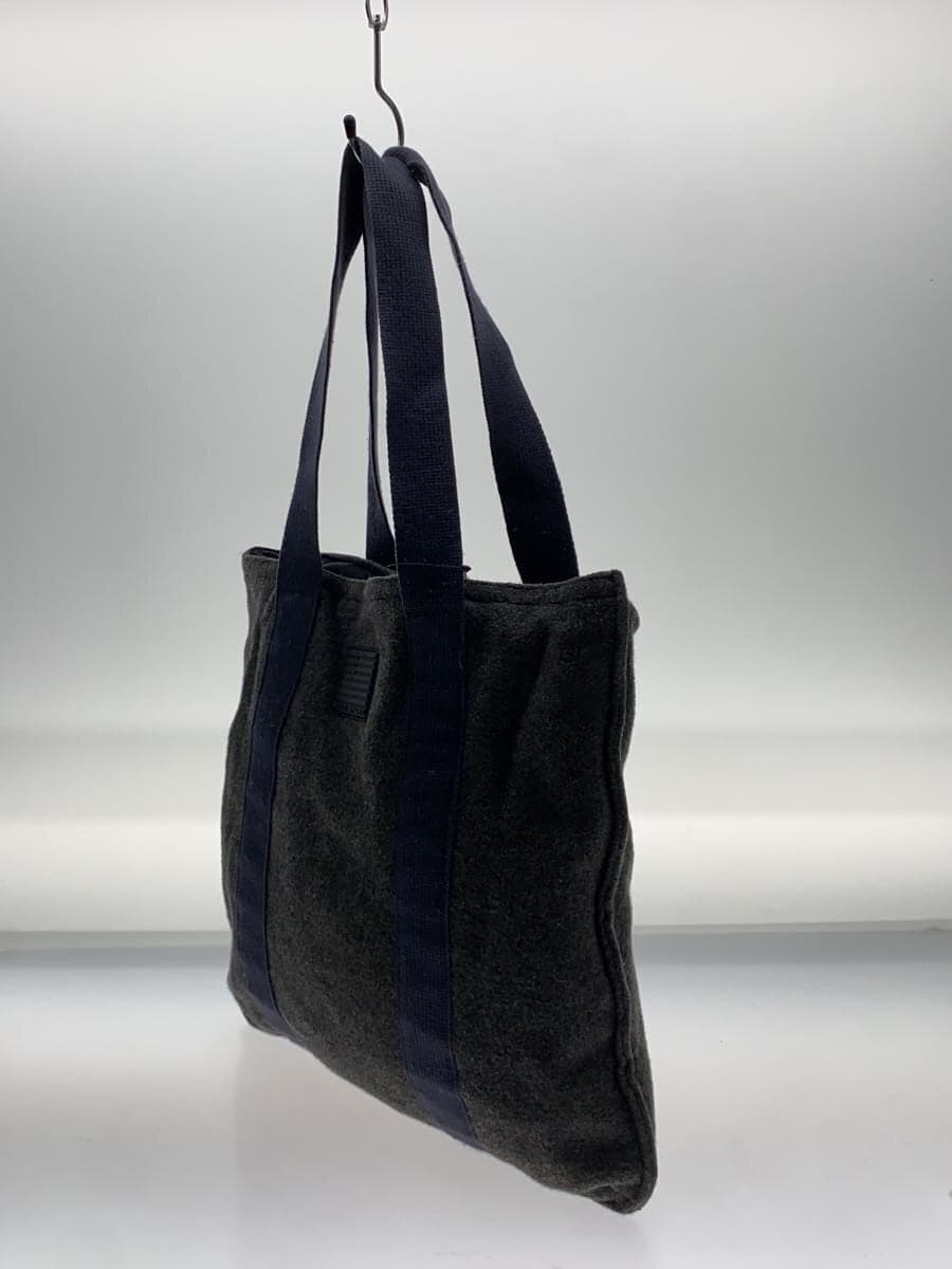 POLO SPORT Tote Bag Wool GRY Solid 2
