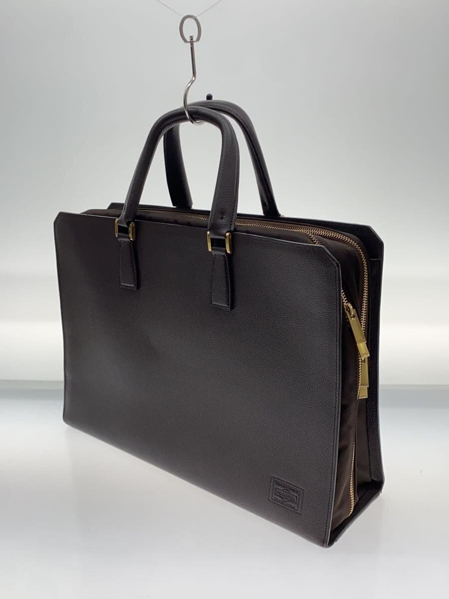 PORTERBRIEFCASE Briefcase Leather BRW Solid 2