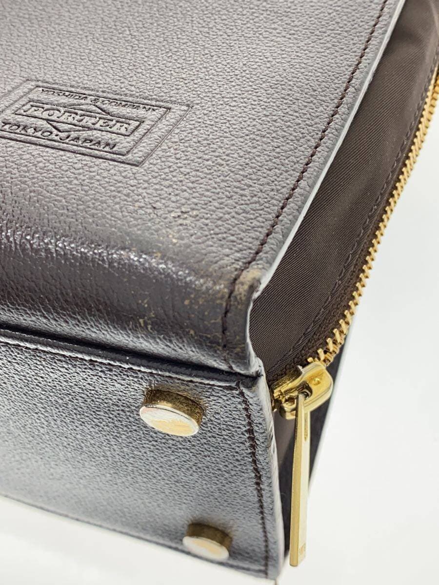 PORTERBRIEFCASE Briefcase Leather BRW Solid 7