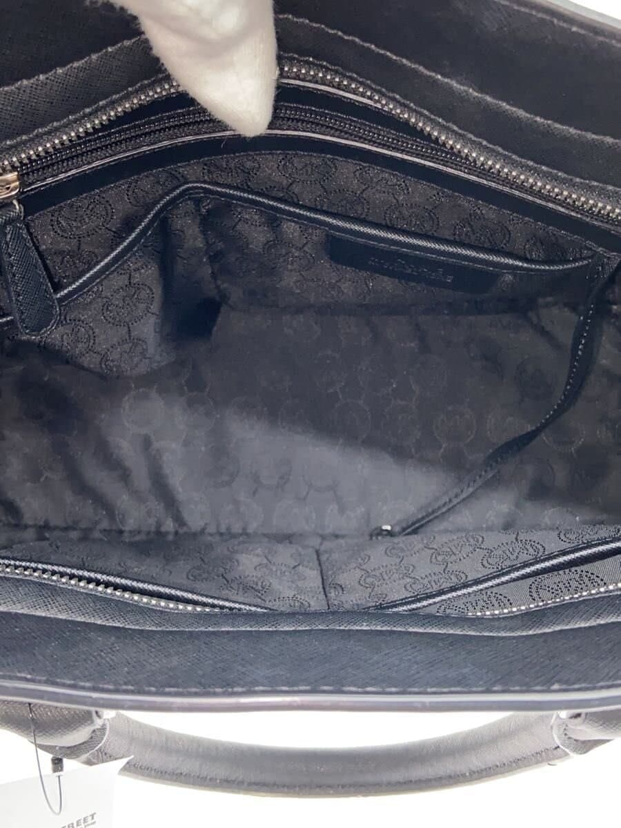 MICHAEL KORS Handbag Leather White All-over Print 6