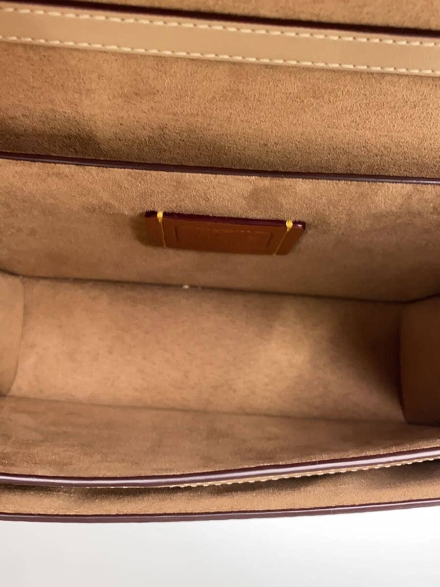 COACH Quinn Bag - Signature Shoulder Bag Leather BEG All-Over Print CZ770 6