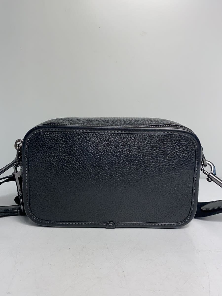 COACH Shoulder Bag Leather BLK Solid CM113 3