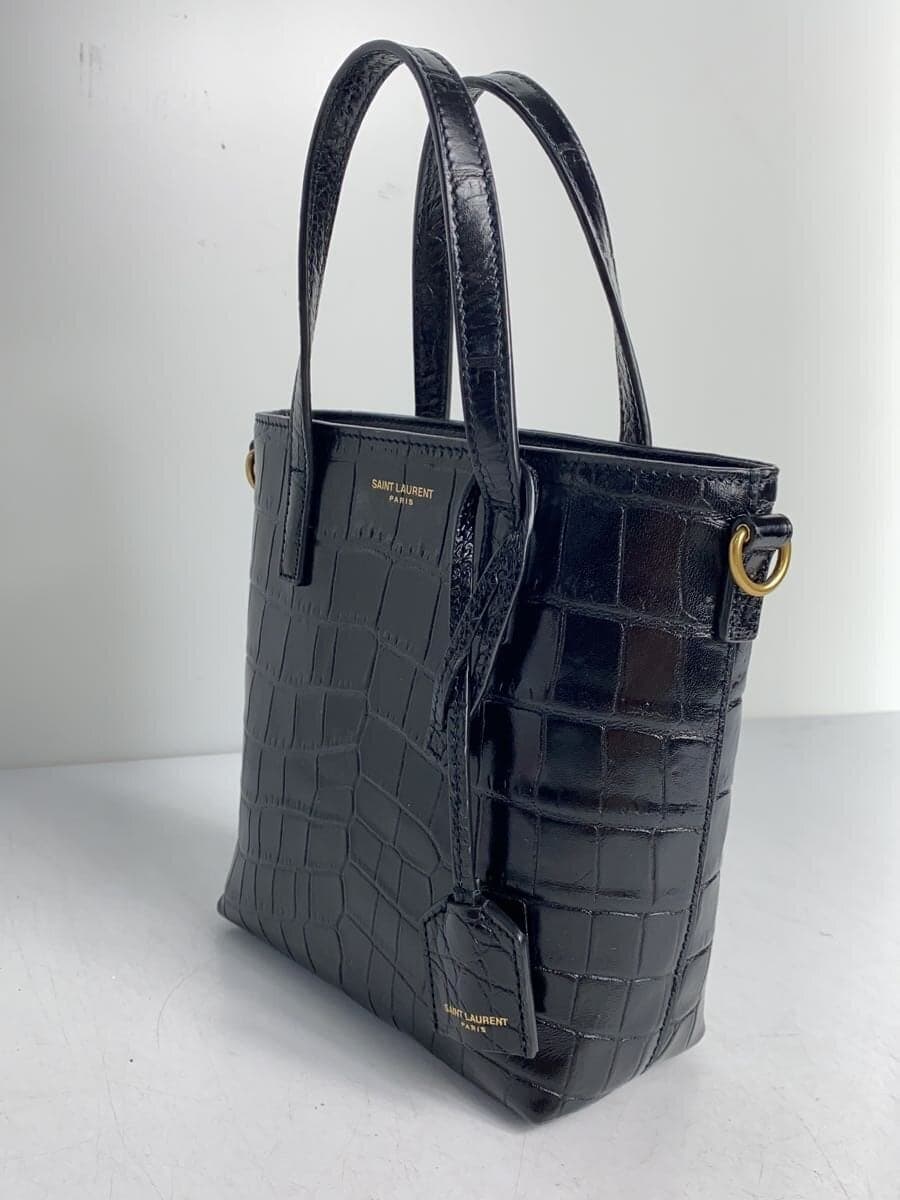 SAINT LAURENT Shoulder Bag Leather BLK GUE712367 2