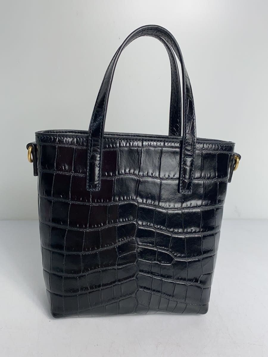 SAINT LAURENT Shoulder Bag Leather BLK GUE712367 3