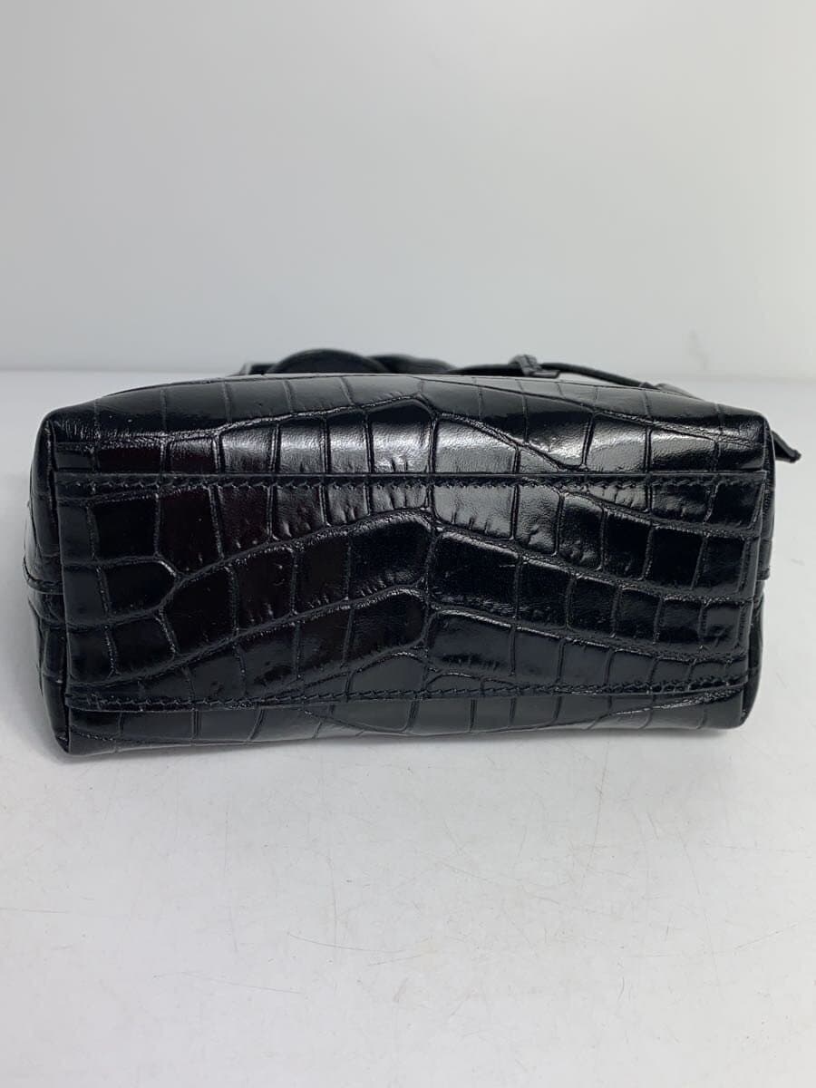 SAINT LAURENT Shoulder Bag Leather BLK GUE712367 4