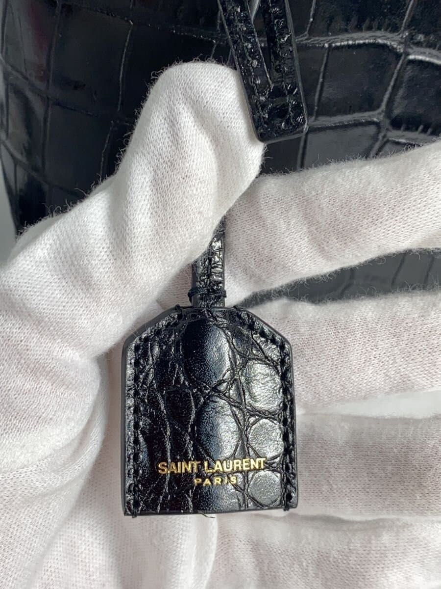 SAINT LAURENT Shoulder Bag Leather BLK GUE712367 8