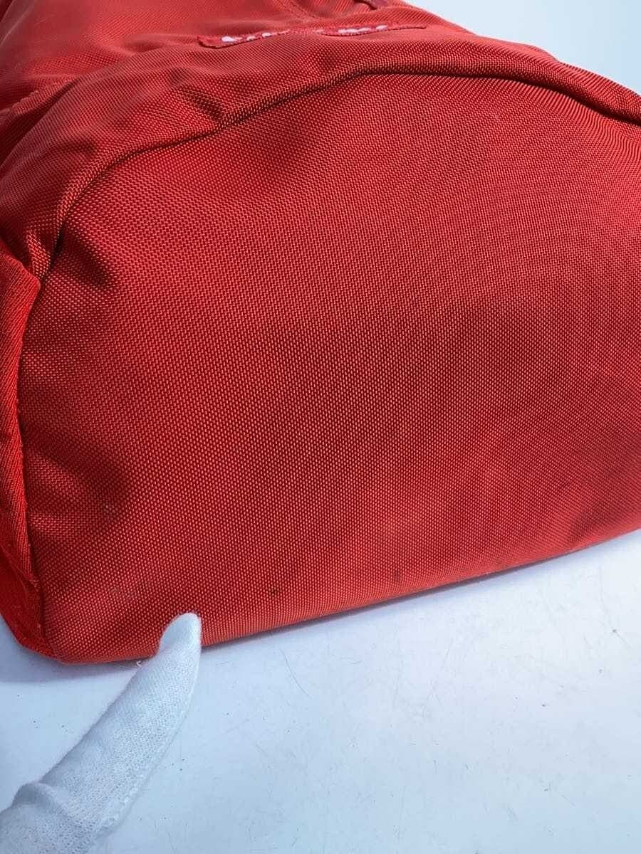 Supreme backpack Nylon RED Solid color 8