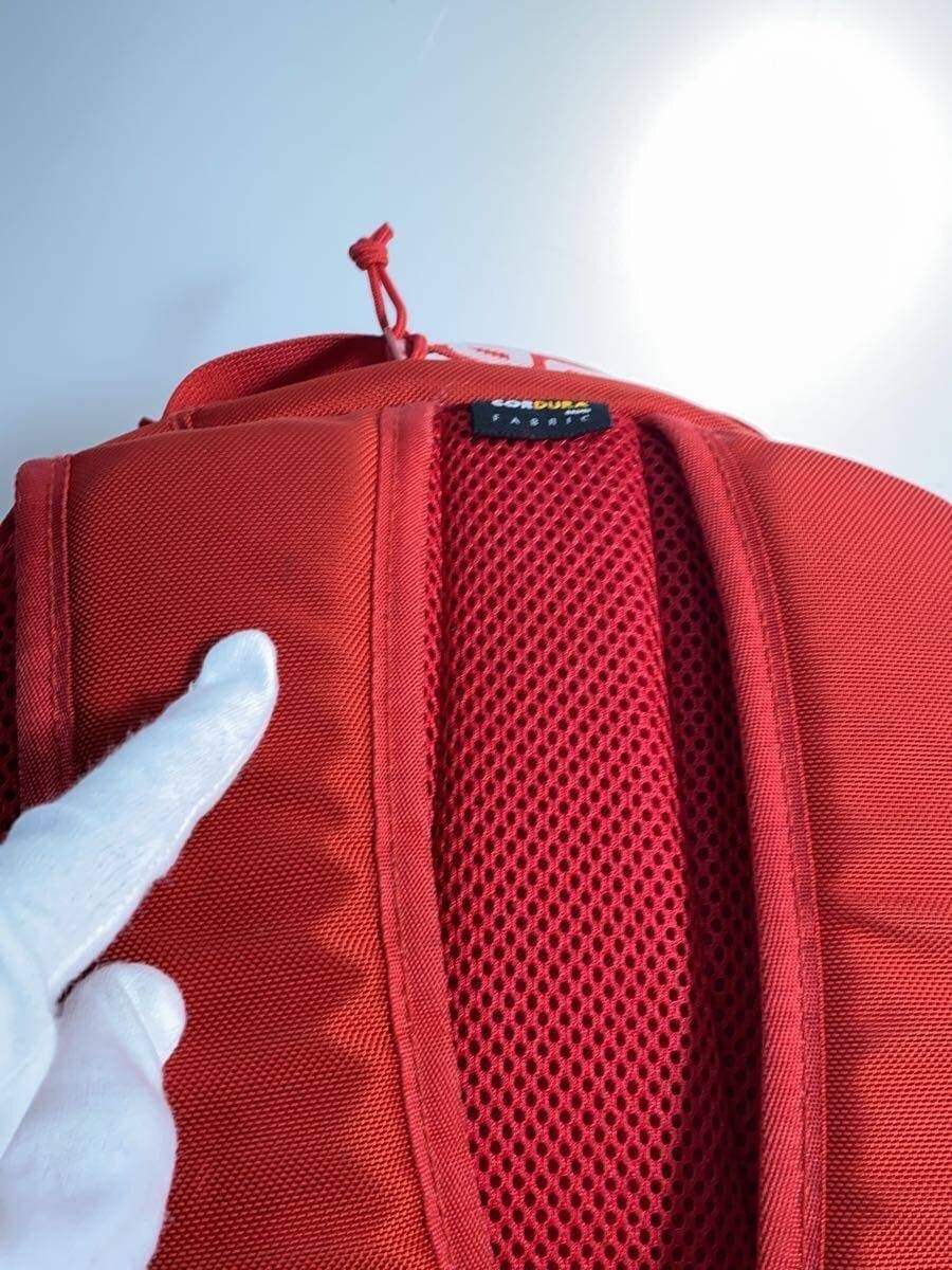 Supreme backpack Nylon RED Solid color 9