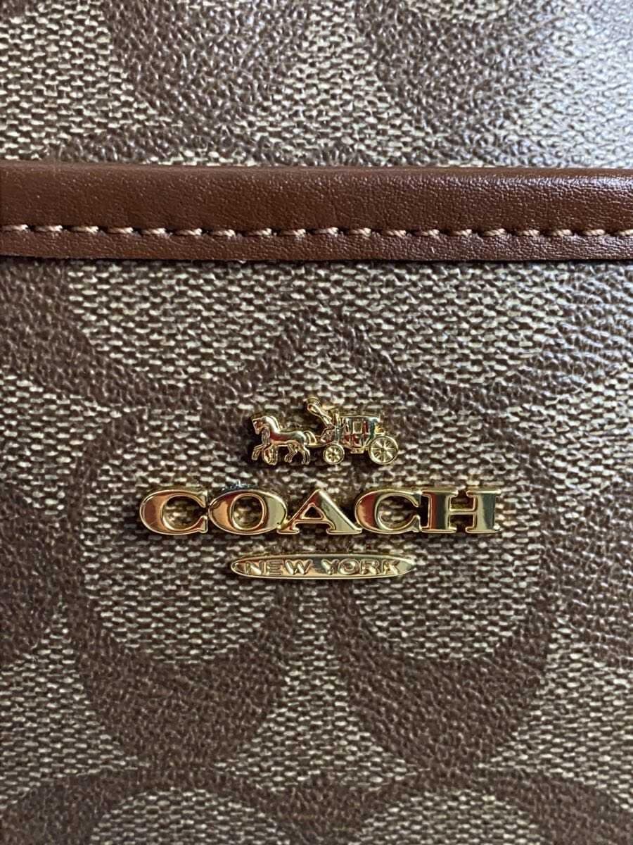COACH Shoulder Bag BRW All Over Pattern F29210 5