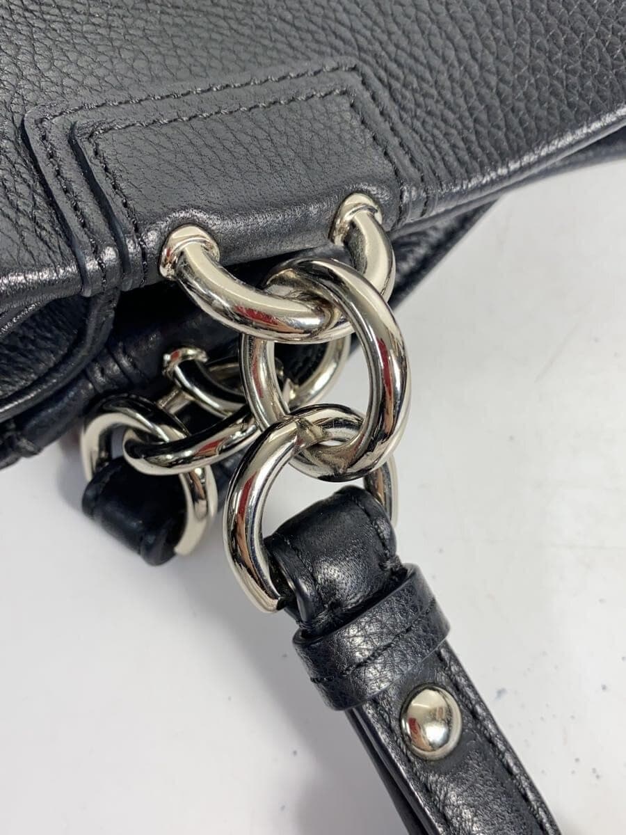 COACH Handbag Leather BLK Solid E1169-F16531 8