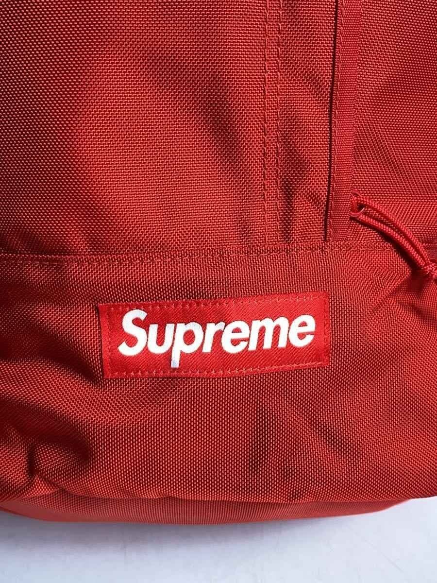 Supreme backpack Nylon RED Solid color 5