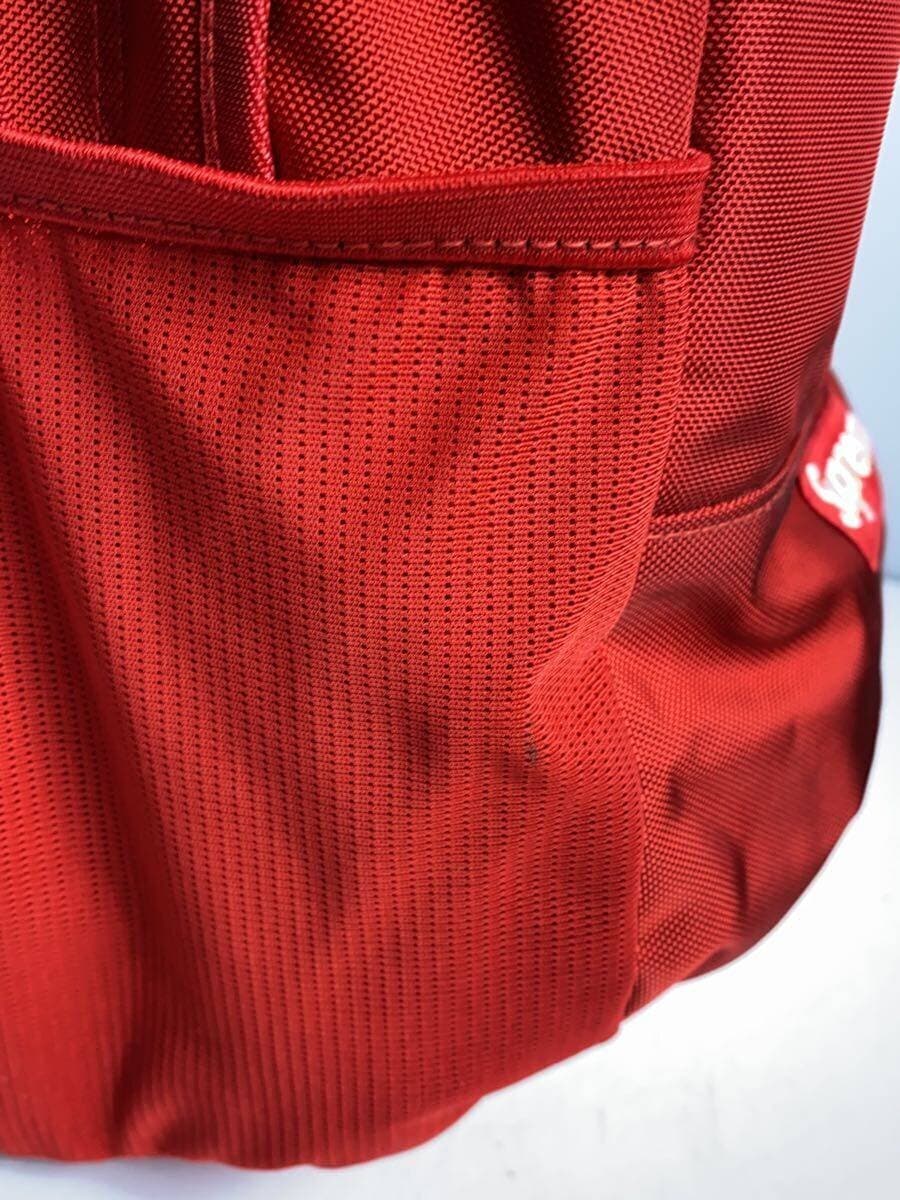 Supreme backpack Nylon RED Solid color 8