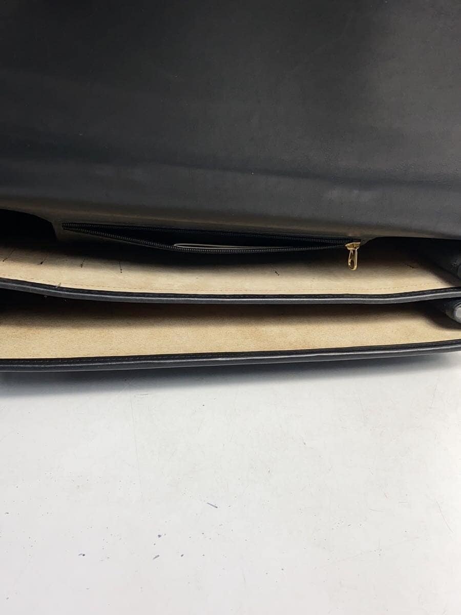 COACH Old Coach Briefcase Leather BLK Made in USA 6