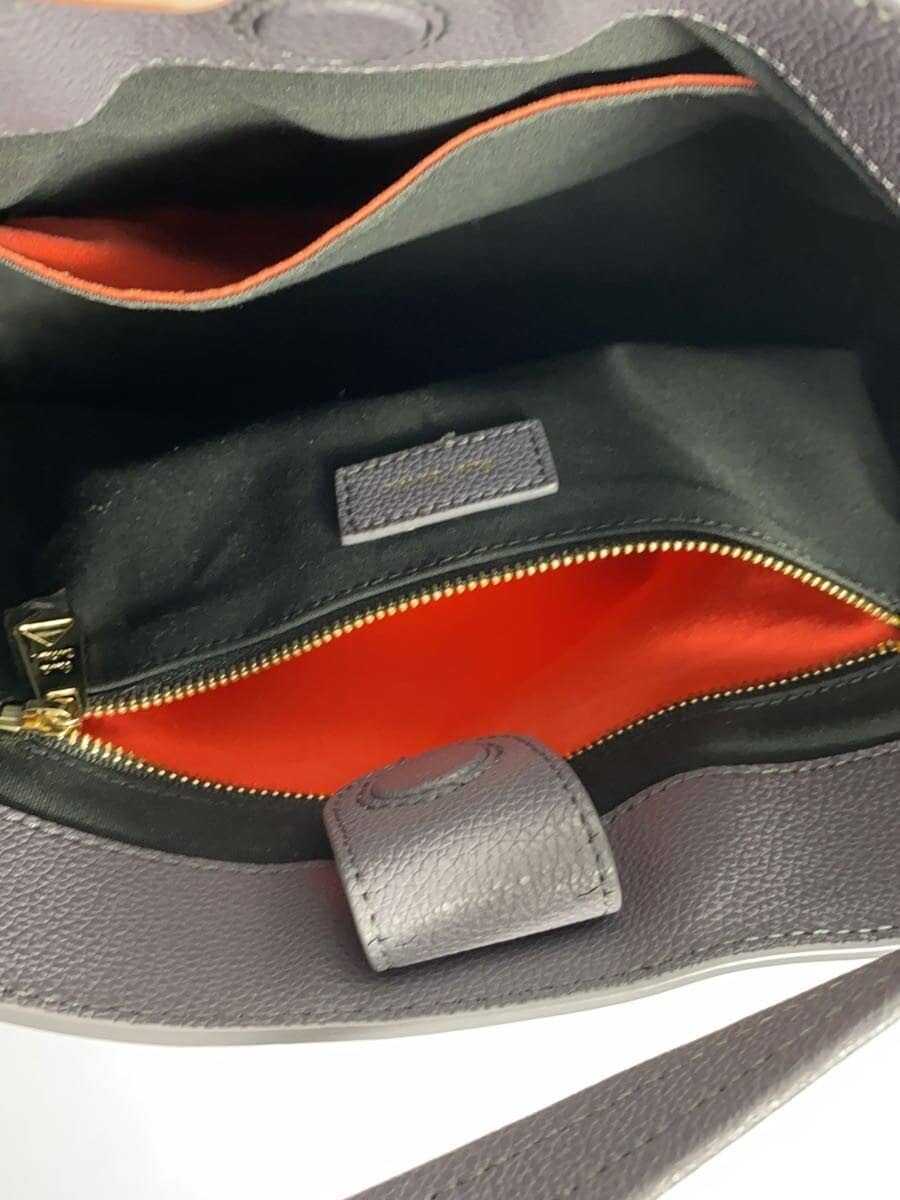 Paul Smith shoulder bag leather GRY 7