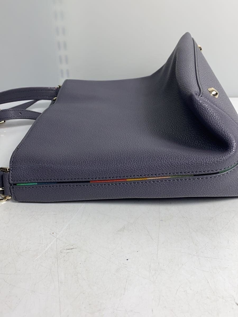 Paul Smith shoulder bag leather GRY 8