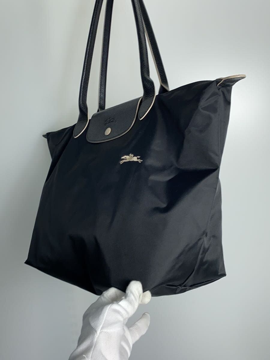 LONGCHAMP tote bag -- BLK plain L1899619001 2
