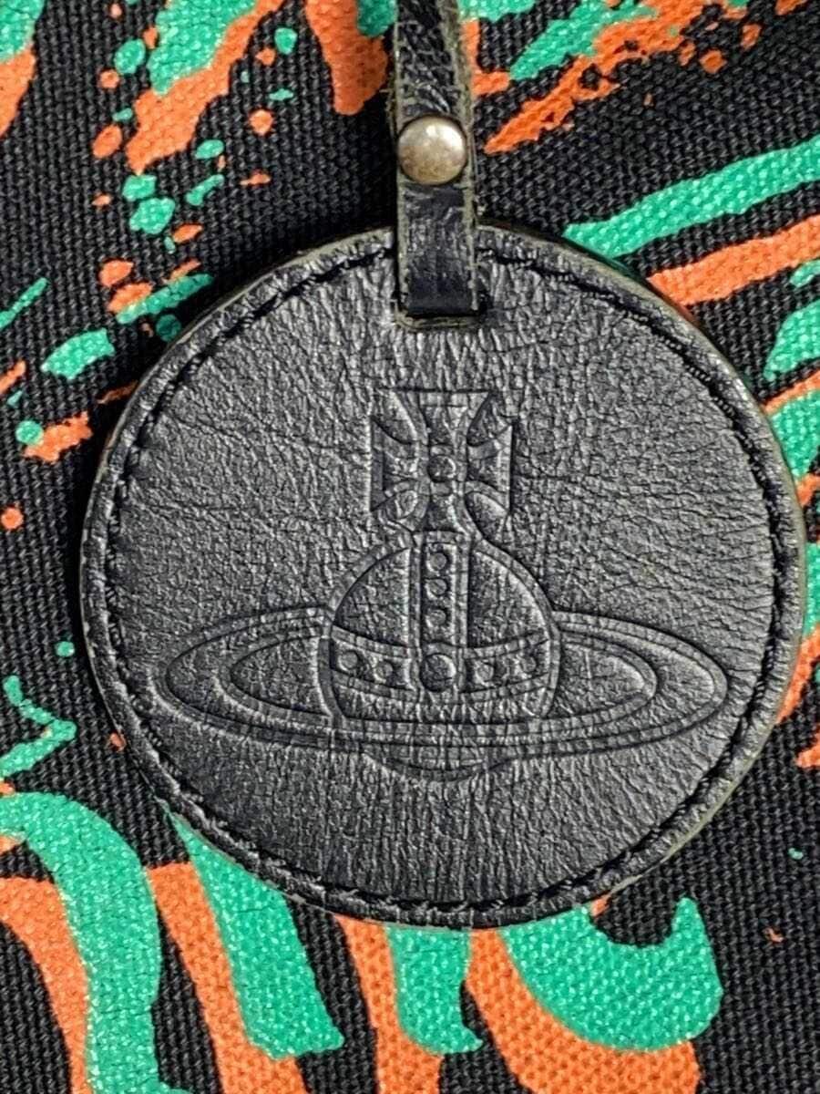 Vivienne Westwood MAN Graphic Canvas Tote Tote Bag Canvas BLK All-over Pattern 5