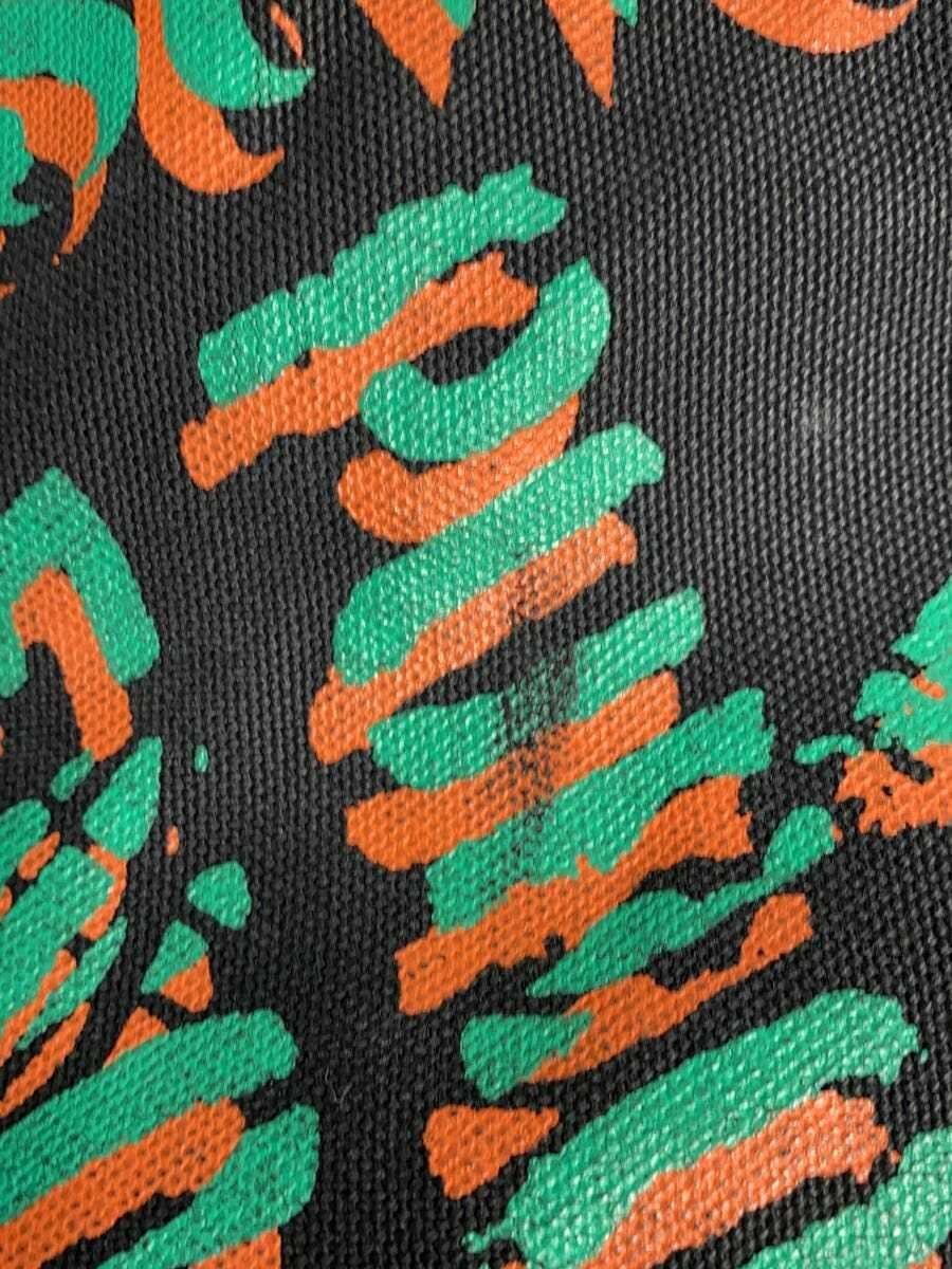 Vivienne Westwood MAN Graphic Canvas Tote Tote Bag Canvas BLK All-over Pattern 8