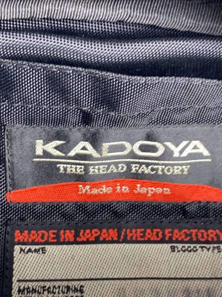 KADOYA Waist Bag Cowhide BLK 5