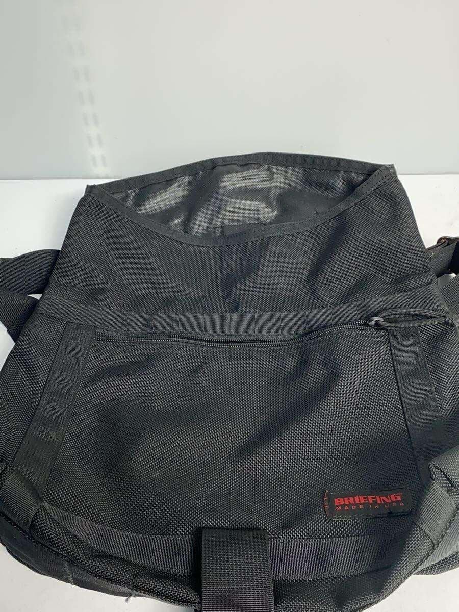 BRIEFINGCONDUCTOR Shoulder Bag Canvas BLK 8