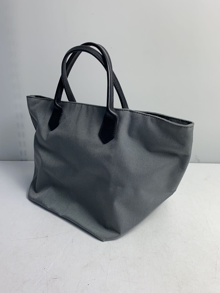 Herve Chapelier boat-shaped tote tote bag -- GRY plain 2