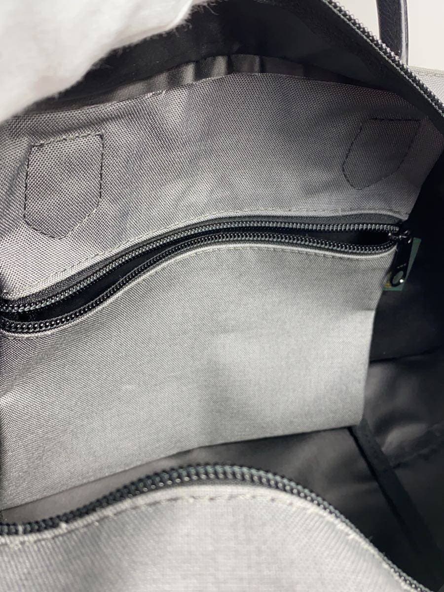 Herve Chapelier boat-shaped tote tote bag -- GRY plain 7