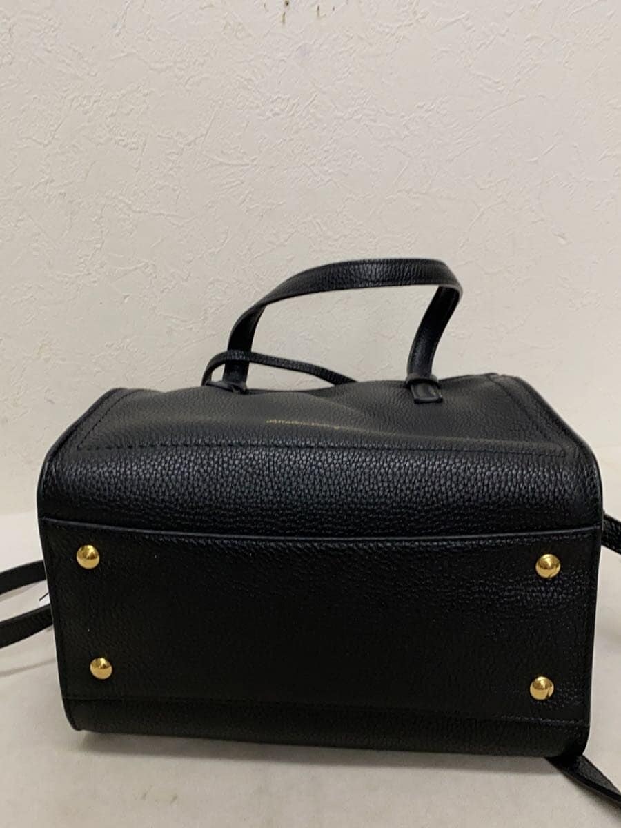 Salvatore Ferragamo shoulder bag leather black plain 8