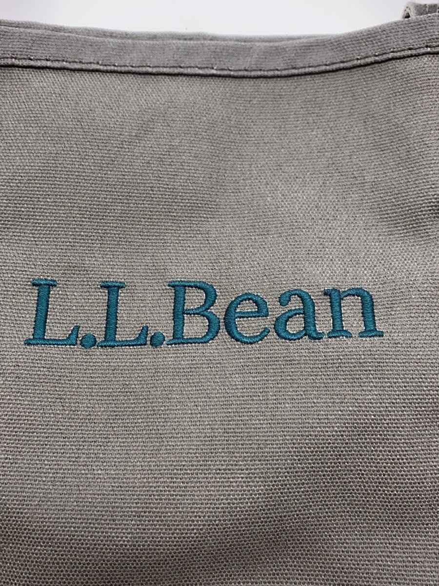 L.L.Bean Tote Bag Cotton KHK Solid 301371 5