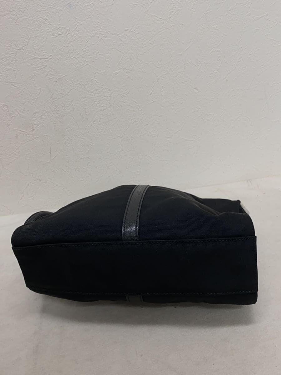 GUCCI handbag nylon black plain 5