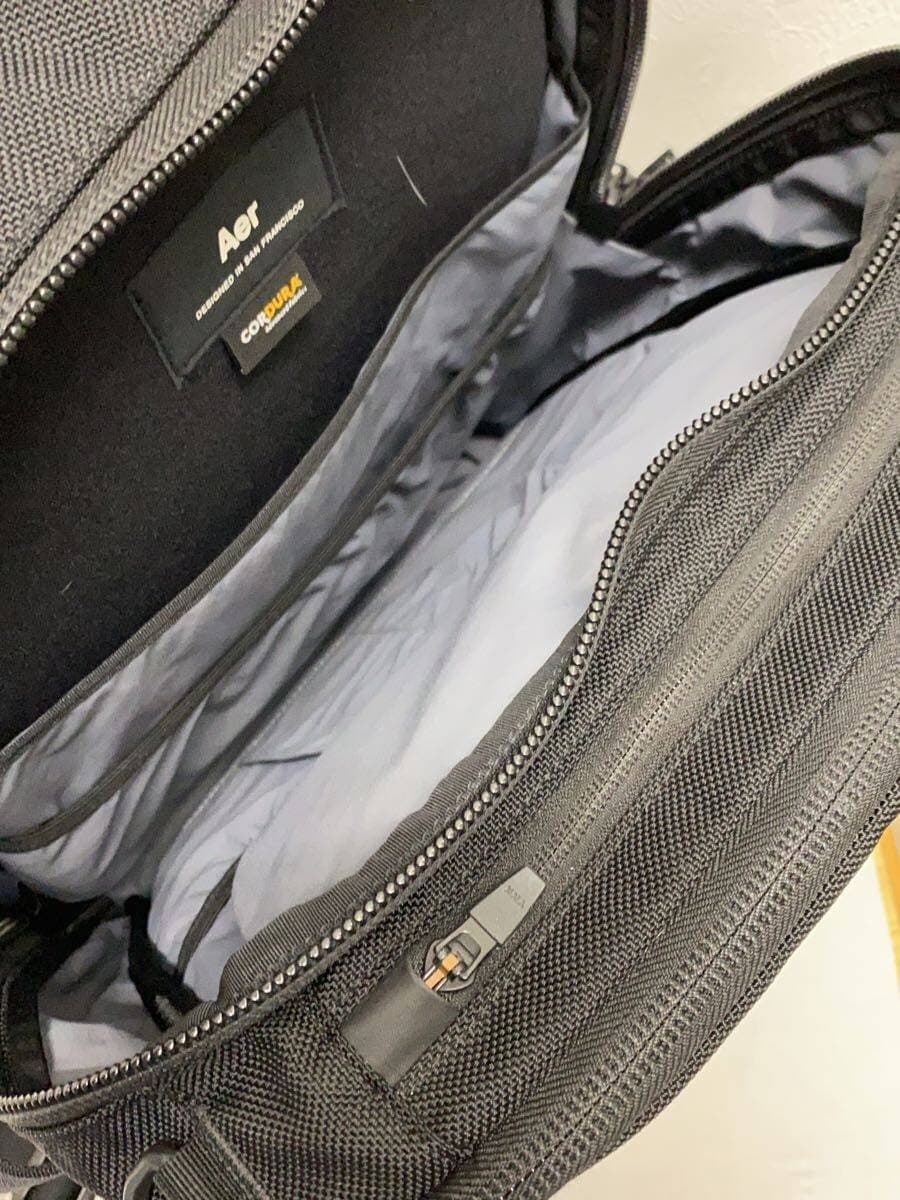 Aer Backpack Nylon Black Solid Color 6