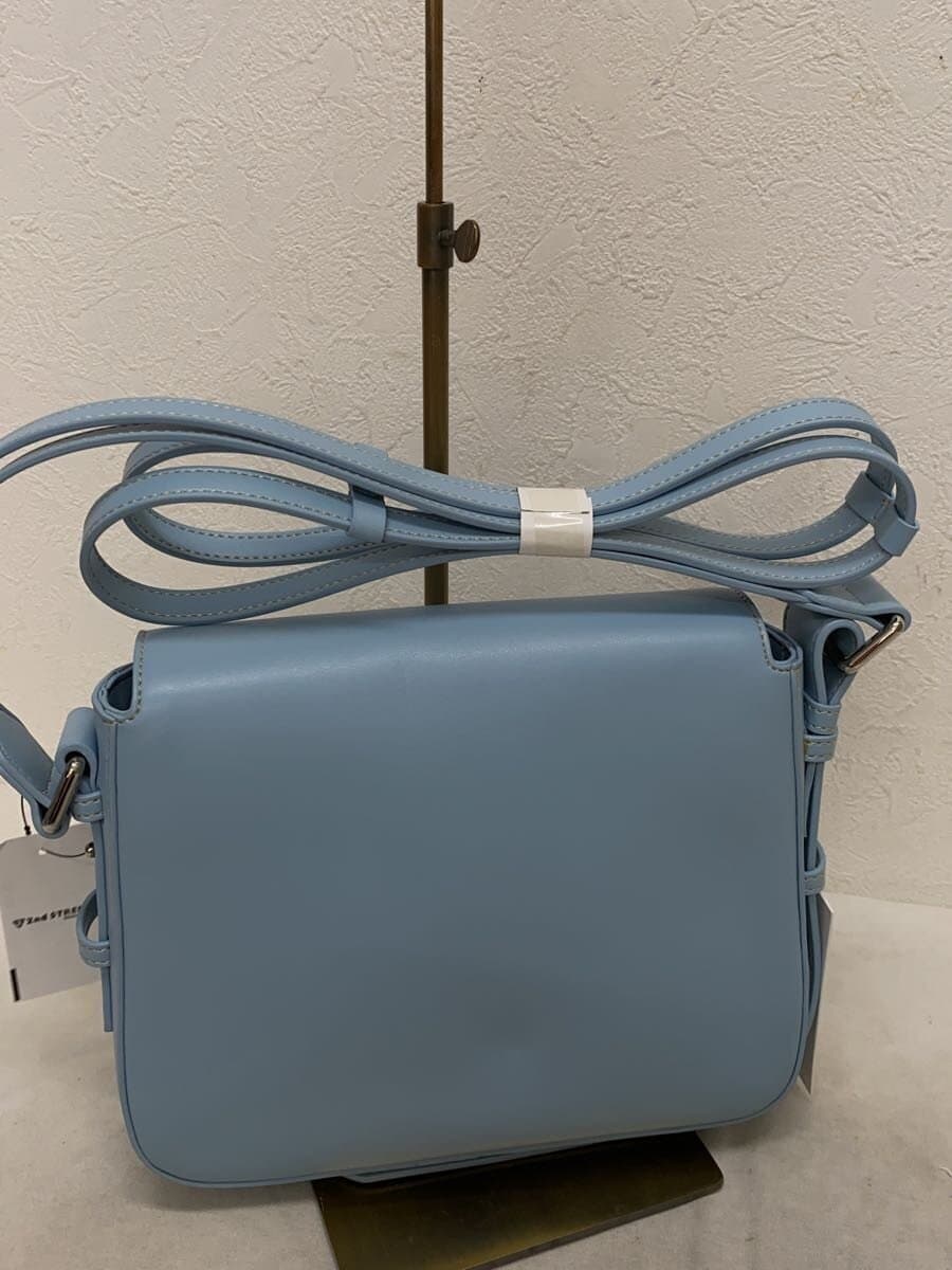 Other Brand LAVENIR Shoulder Bag Leather BLU Solid 3