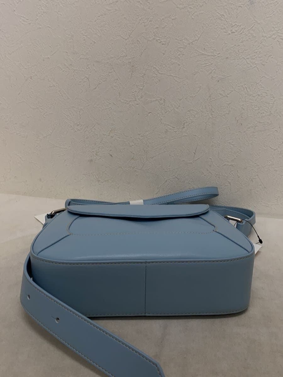 Other Brand LAVENIR Shoulder Bag Leather BLU Solid 4