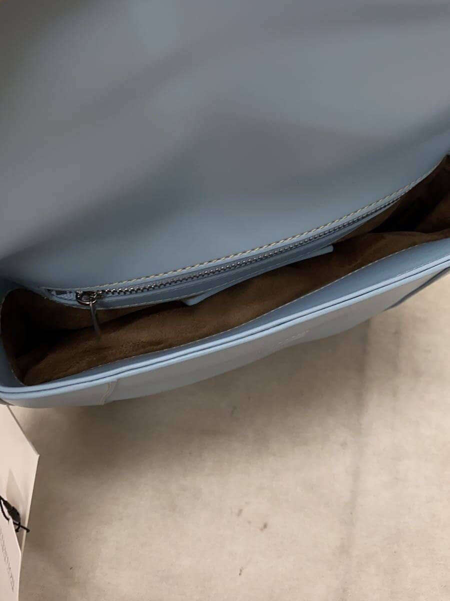 Other Brand LAVENIR Shoulder Bag Leather BLU Solid 6