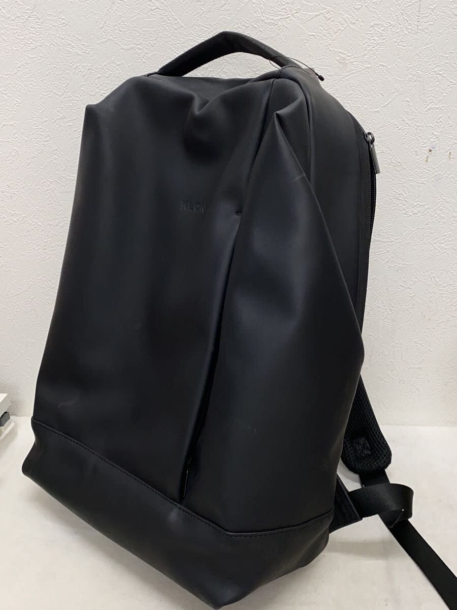 KLON Backpack PVC BLK Solid With Wear 2